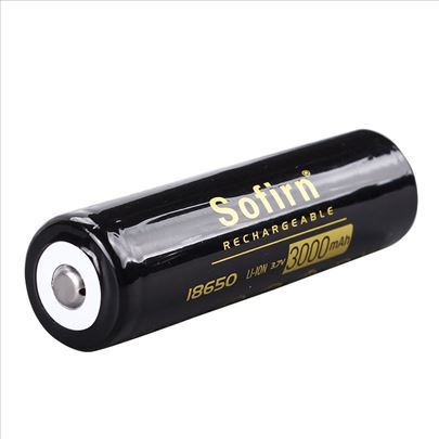 Sofirn Litijumska 18650 Baterija 3000 mAh