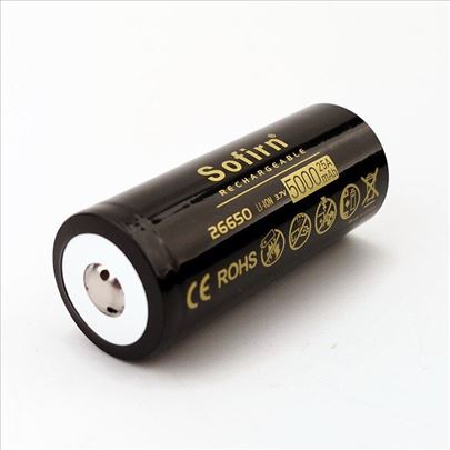 Baterija Sofirn 5500mAh 26650 Li-Ion