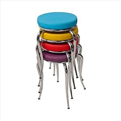 Rainbow metalna stolica – Razne opcije boja