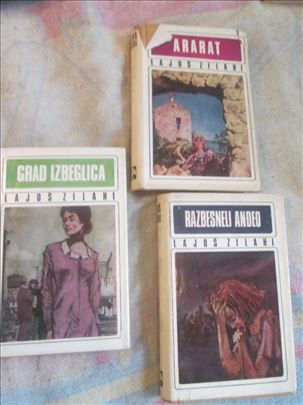 Lajoš Zilahi 3 knjige, iz 1974. 