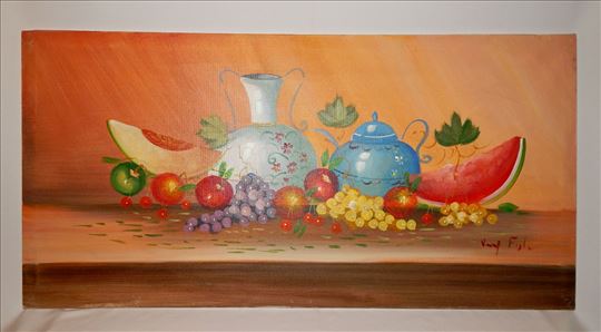 Ulje na platnu 120 x 60 cm, italijanski slikar