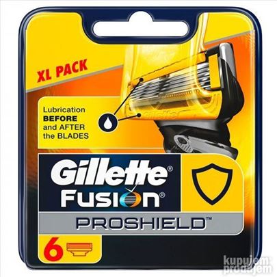 Gillette Fusion Proshield 6 patrona u pakovanju