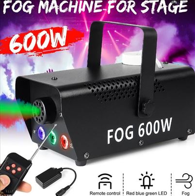 Dim mašina led 600 w stage smoke machine