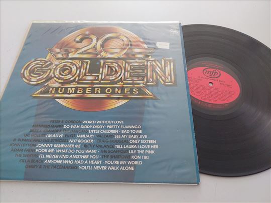 20 Golden Number ones Vinyl LP Compilation UK 1980