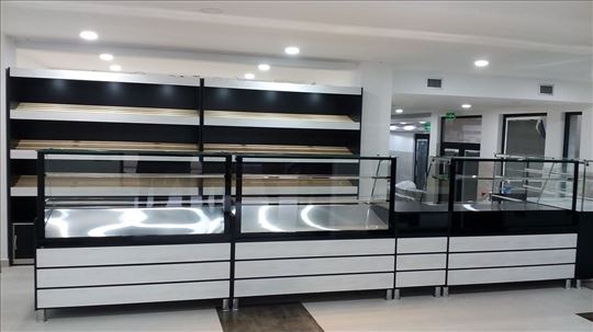 Tople vitrine za pekare i picerije, novo
