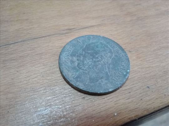 Novčić 10 para 1868 Srbija