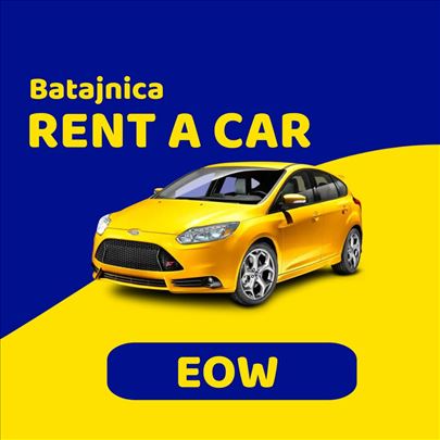 Rent a Car Batajnica - cena već od 12 €/dan - EOW