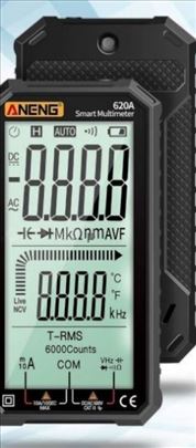 Aneng 620A 4.7-inch LCD Digital Smart True RMS Mul