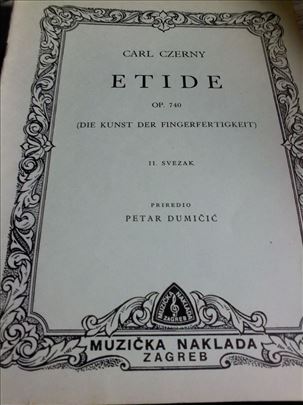 Cerni, Etide, opus 740, II. 