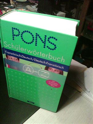 Pons, Schuelerwoerterbuch, Fraenzoesisch-Deutsch /