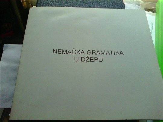Grupa autora, Nemačka gramatika u džepu, 14 gusto 