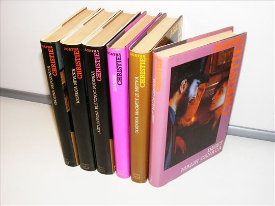 Agata Kristi 1-6, Biblioteka djela Agathe Christie