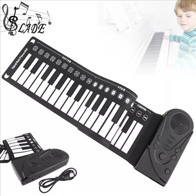 Fleksibilni Klavir sintisajzer za decu Soft Keyboa