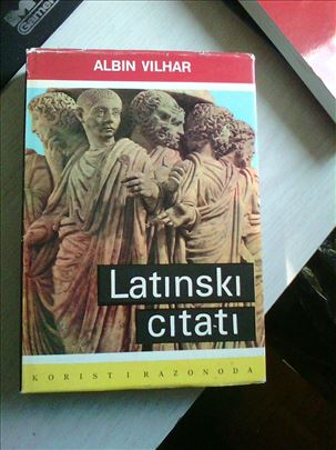 Albin Vihar, Latinski citati, Matica srpska