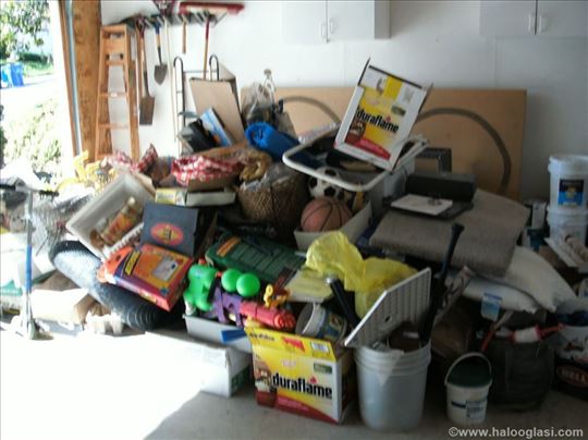 Čišćenje podruma garaža odvoz