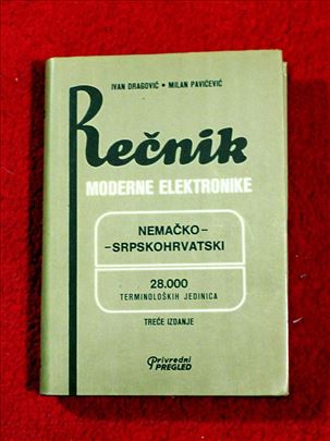 Rečnik moderne elektronike, nemačko-srpskohrvatski