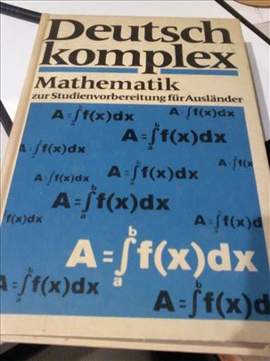 Deutsch Komplex Mathematik, na nemackom, kao nova 