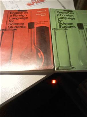 English for foreign Students, dve knjige. NOVE. NE