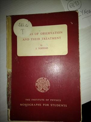 Topping, Errors  of Observation and their Treatmen