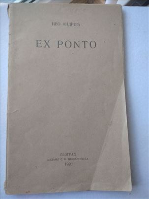 Andrić I. - EX PONTO (1920.)