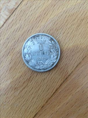 1 dinar 1915 - srebro