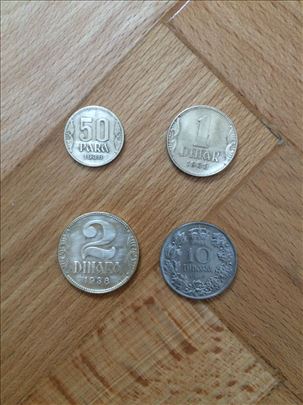 50 para 1,2,10 dinara 1938