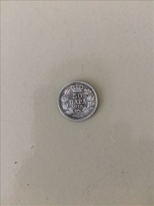 50 para 1915- Srebro