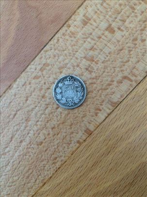 50 para 1904 - srebro