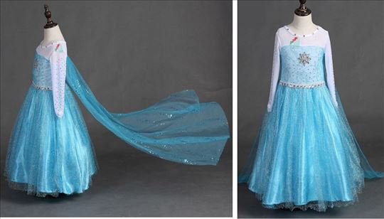 Elza Elsa Frozen kostim haljina model A1 sa plasto