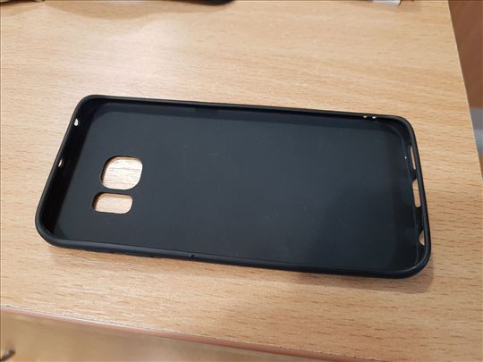 Galaxy S6 EDGE - Crna Mat silikonska futrola