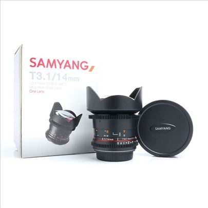 Samyang 14mm T3.1 AS IF UMC II Cine Lens za Nikon