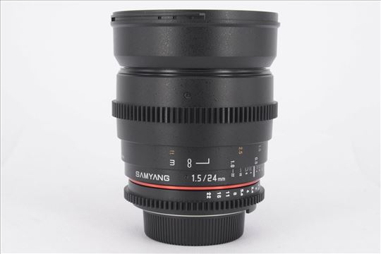Samyang 24mm T1.5 AS IF UMC II Cine Lens za Nikon