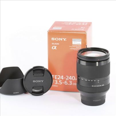 Sony 24-240mm f/3.5-6.3 OSS - kao NOV