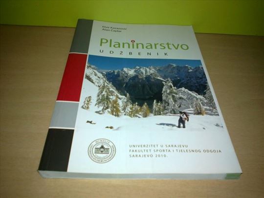 Planinarstvo - Udžbenik  Elvir Kazazović  Alan Čap