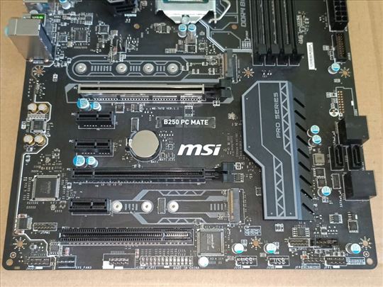 Matična MSI B250 PC Mate, odlična i za mining