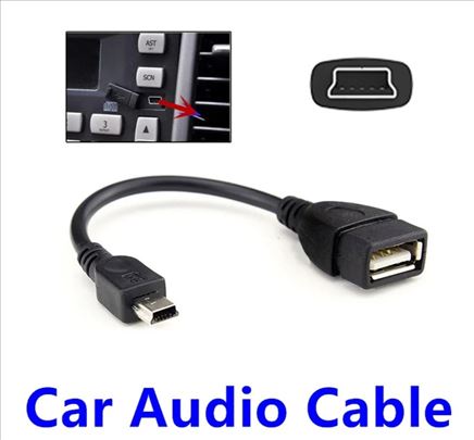 Mini OTG USB audio kabl za auto - kamion
