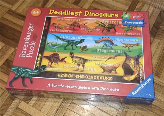 Pazl za decu dinosaurusi