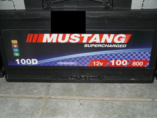 Akumulator Mustang 12v 100Ah D+