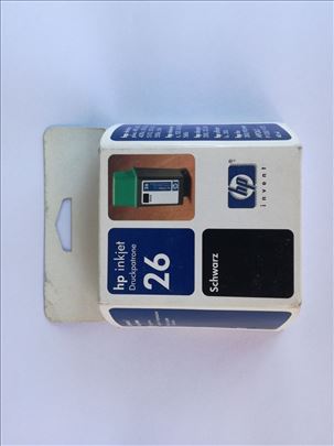 HP 26 inkjet crni ketridz original - NOVO