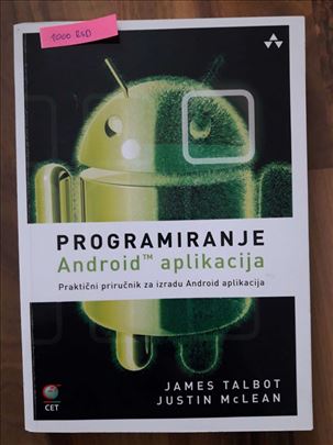 knjiga Programiranje Androd aplikacija autora Jame
