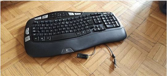 logitech WAVE pro (2,4GHz) cordless tastatura