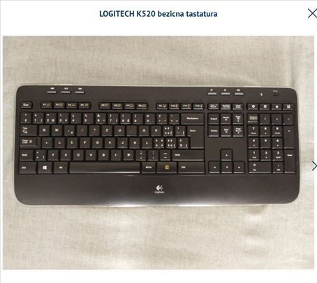 LOGITECH K520 bezicna tastatura