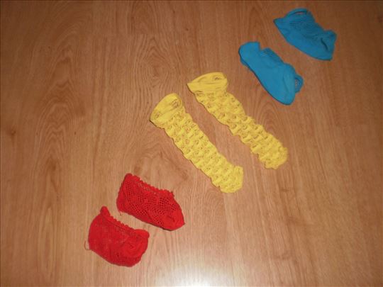 čarape blesavih boja 3 para