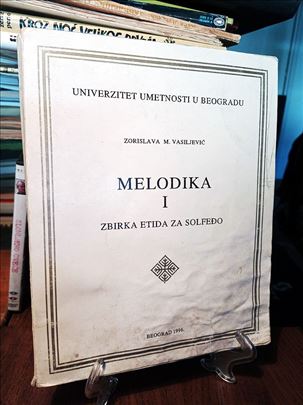 Melodika I: Zbirka etida za solfeđo- Z. Vasiljević