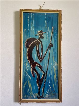 Dan, „Starac“, 1969, 27x64 cm   