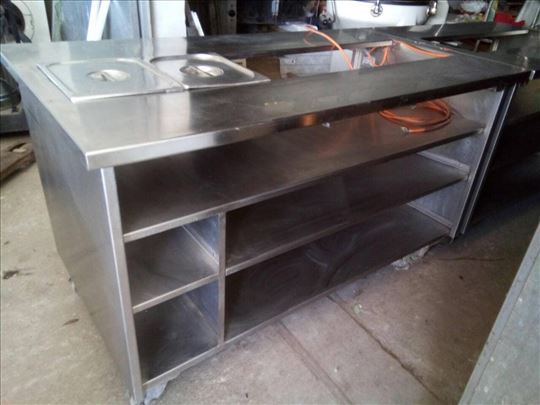 Sto iz Mcdonaldsa 150cmx80cm grejna ploca