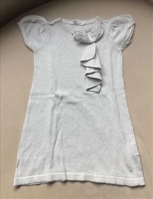 Srebrna koncana H&M haljina