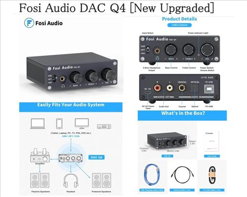 5.DAC-ovi Fosi Audio - Q4, Q5 Old, Q5 New, Q6