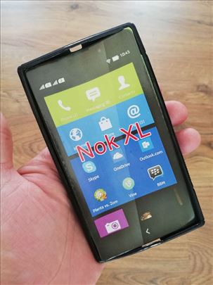 Nokia XL Silikon futrola+zastita