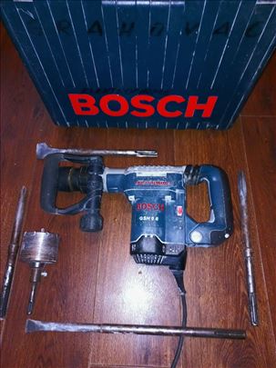 Bosch GSH 5 E + burgije + kruna